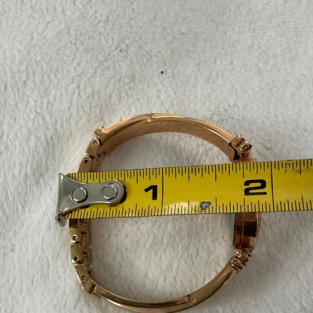 Anne Klein Gold Crystal-Embellished Women's Watch